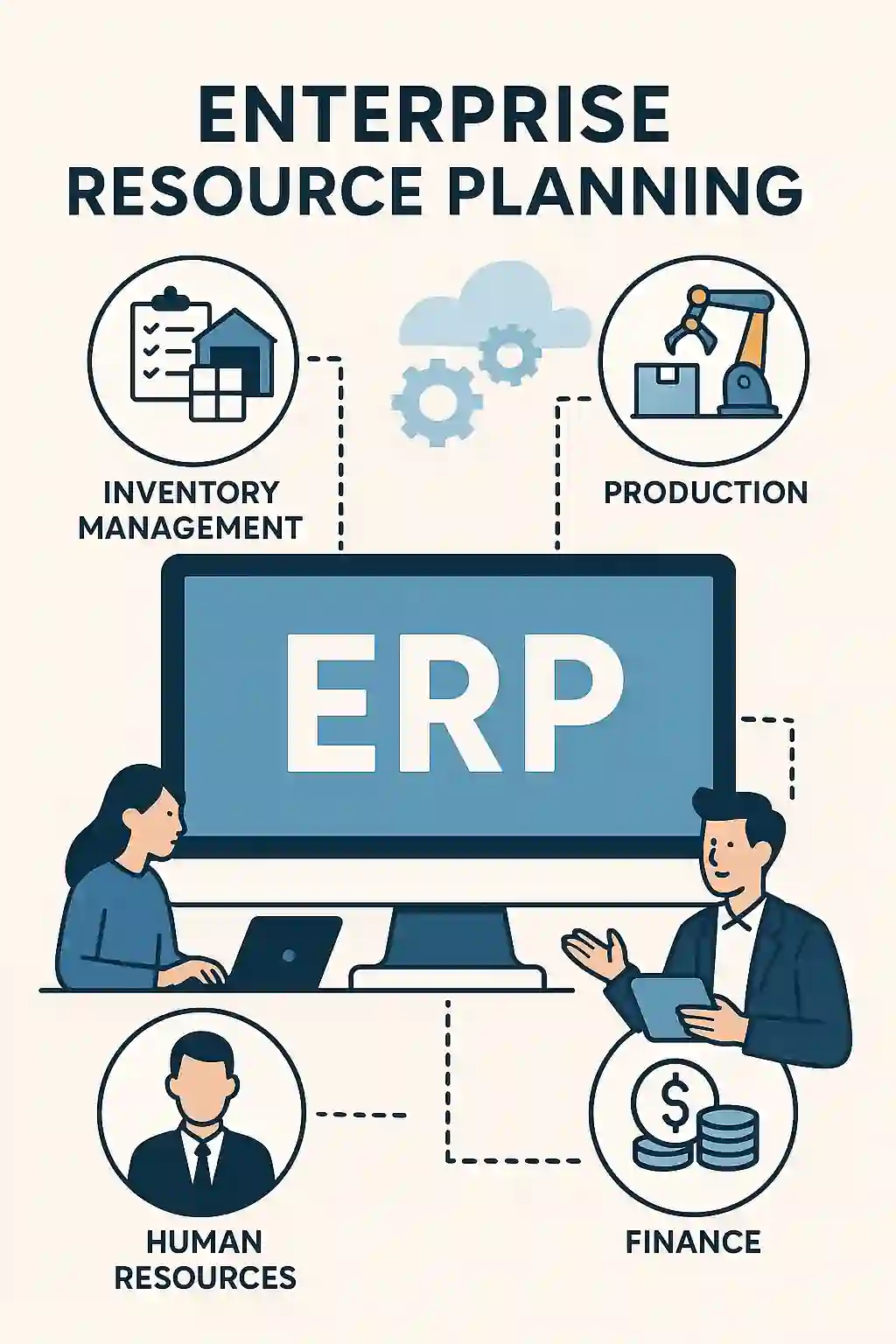 ERP system for small businesses with POS and inventory